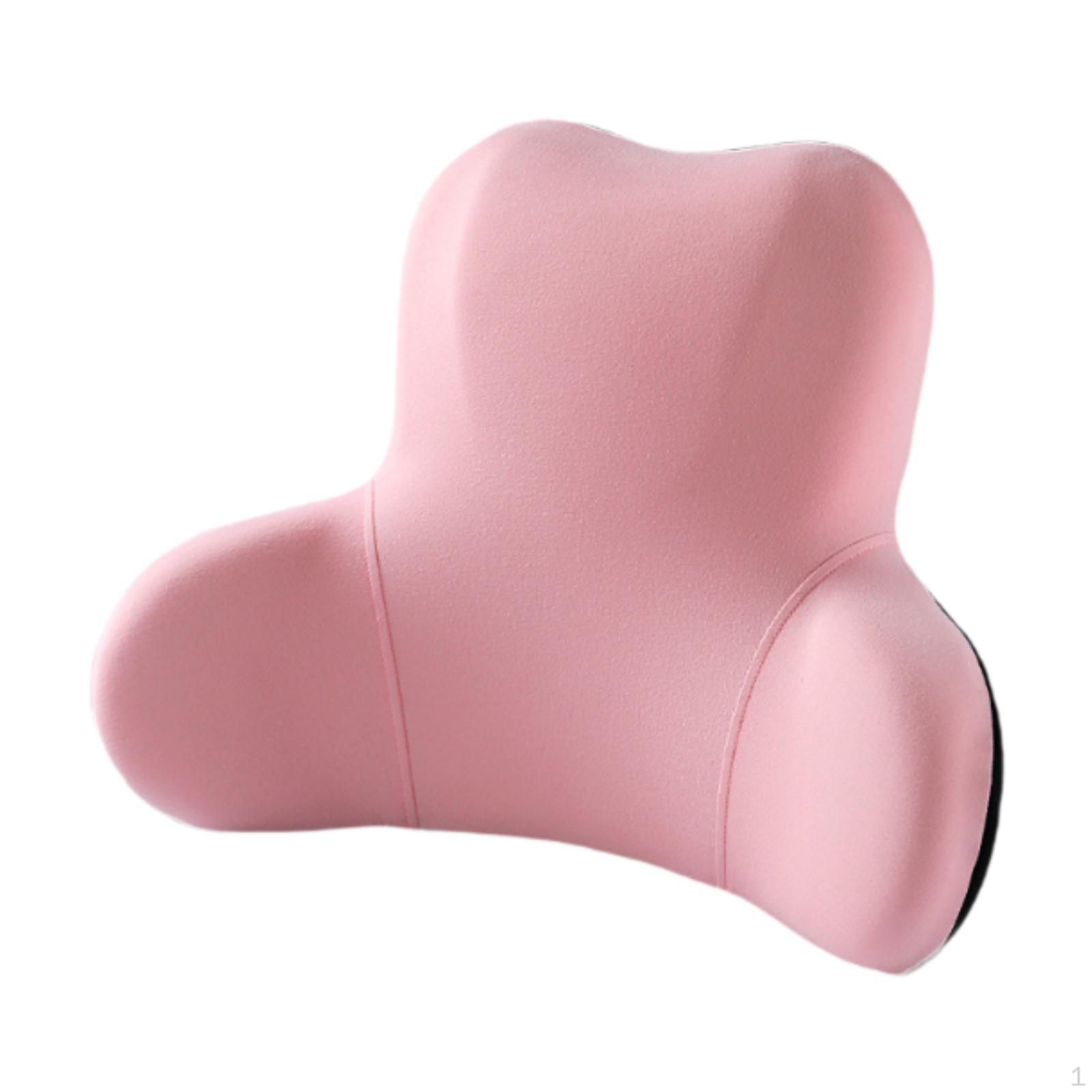 Подушка для поясницы эргономичная подушка для отдыха в офисе подарки для вождения розовый 1800₽