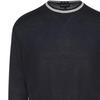 EMPORIO ARMANI Logo-Intarsia Knitted Crewneck Jumper 6R1MXG-1MNGZ-0920