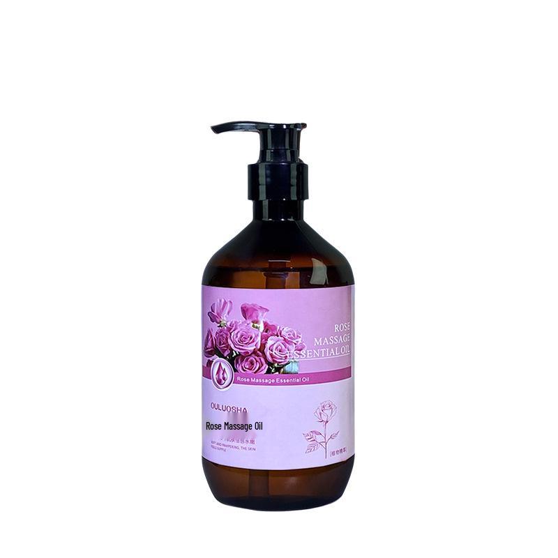 500ml Rosenmassageöl: Feuchtigkeitsspendende & Nährende Hautpflege für Schönheitssalons & Spas