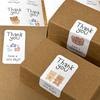 100pcs/wrap This Package Is Happy To See You Too Stickers Small Business Gift box packaging decor Thank You Sticker Seal Labels