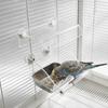 Detachable Parrot Feeding Box Roof Canopy Bird Food Container Bird Feeding Cups  Bird Supplies