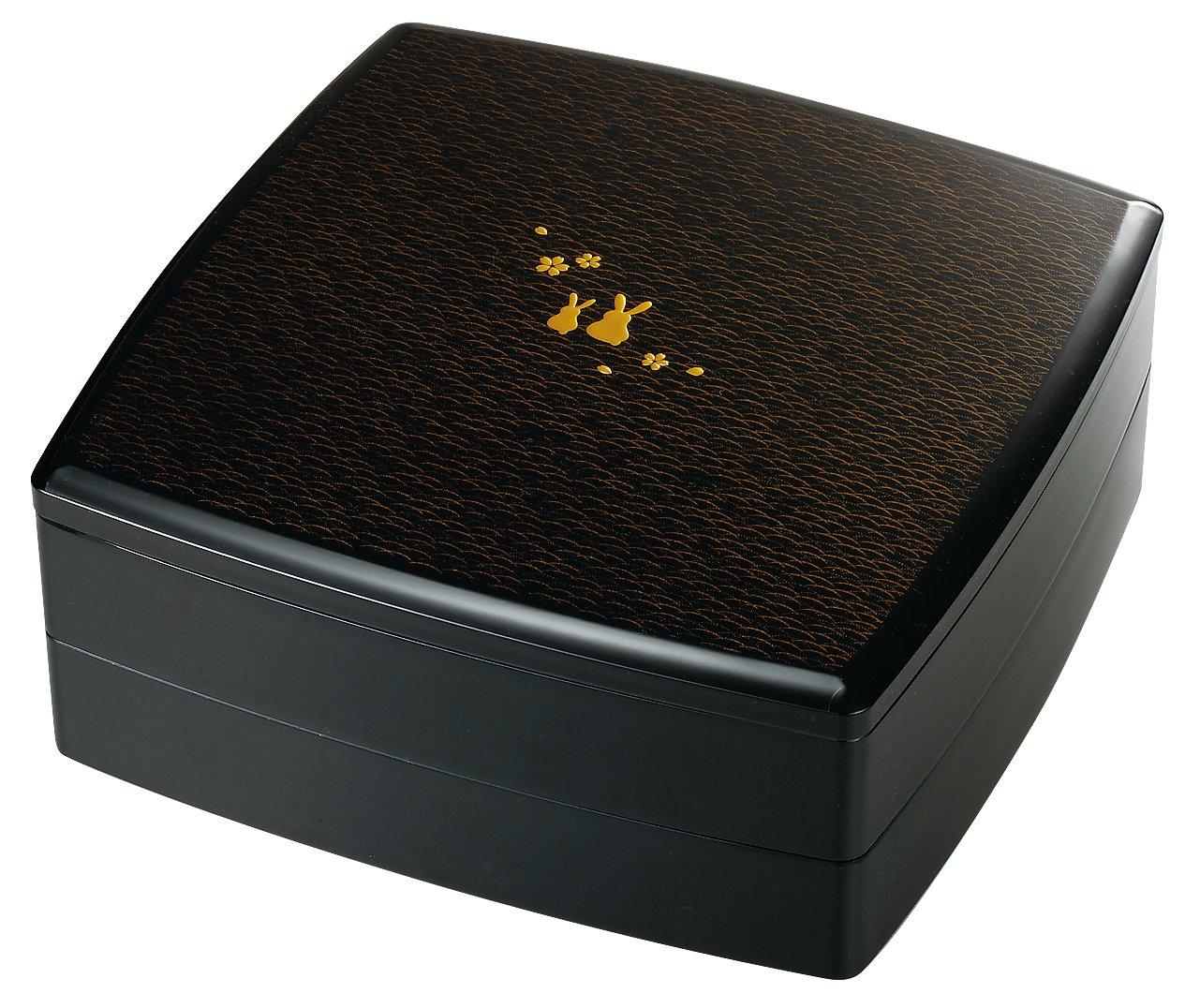 

Miyamoto Sangyo 10.0cm Body-Wrapped Hors d oeuvres, Rabbit Pattern, 4512951072495, Black, 8000ml