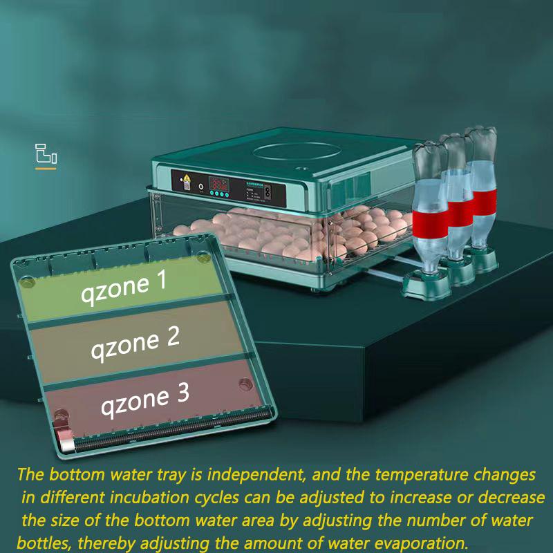 16/24/30 Brooder Eggs Incubator Fully Automatic for Chicken DuckGoose Auto Turner Electric Equipment Hatchery Poultry Farm Tools