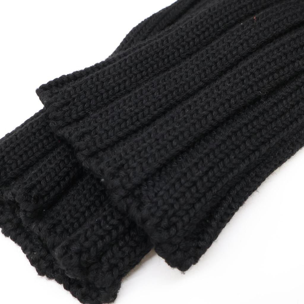 Chanel Black 99A P14413V00672 Mid-gauge Rib Knit Tops 38 blackUsed