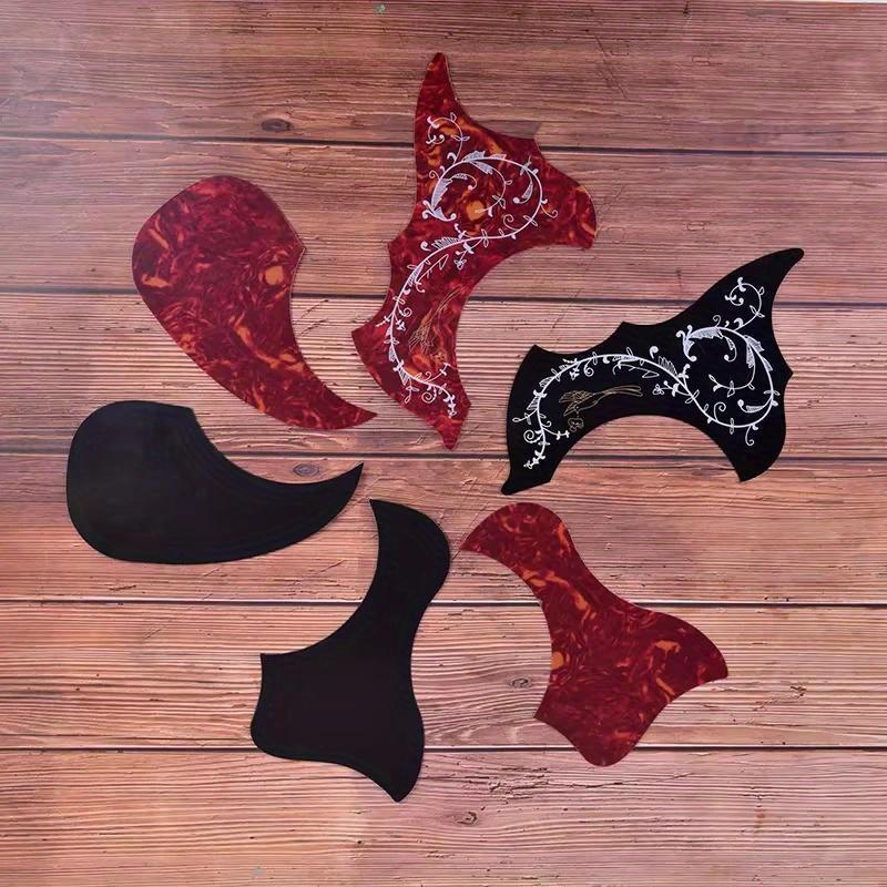 Ochranné nálepky na kytaru Ochranné nálepky na kytaru Dekorativní nálepky na kytaru Lepidlo Nálepka na chrániče na akustickou kytaru