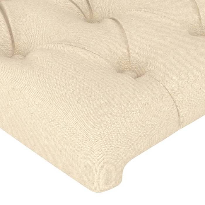 Headboard - Maison Exclusive - Cream - 90 X 7 X 118/128 Cm - Adjustable Height