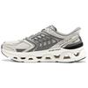 Sport Comfortable Versatile Durable Low-Top Running Shoes Men Sneaker White Gray 232924-OWGR