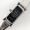 Gucci Watches 1500L 1P Diamond black/Silver blackDial Stainless Steel Quartz Analog Display Women Used