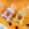 Squeezing Feeding Bottle Cup Baby Pacifier Feeding Set Silicone Cereal Food Supplement Feeder Tableware