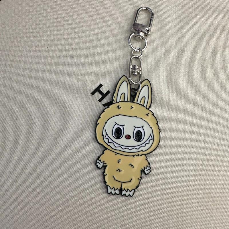 Cartoon Doll Keychain Girls Backpack Pendant Decoration Car Keyring Gift