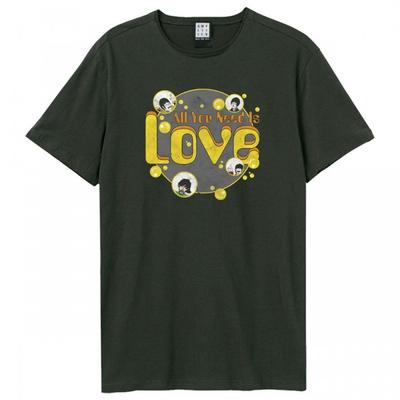 Amplified Unisex Adult All You Need Is Love The Beatles T-Shirt