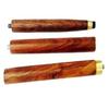 Vintage Hundegriff Gehststock Massives Messing Holzstock Antiker Viktorianischer Stil Sammlergeschenk