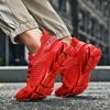 A large size men's shoes outdoor travel blade shoes men's flying woven tide shoes casual sports running shoes