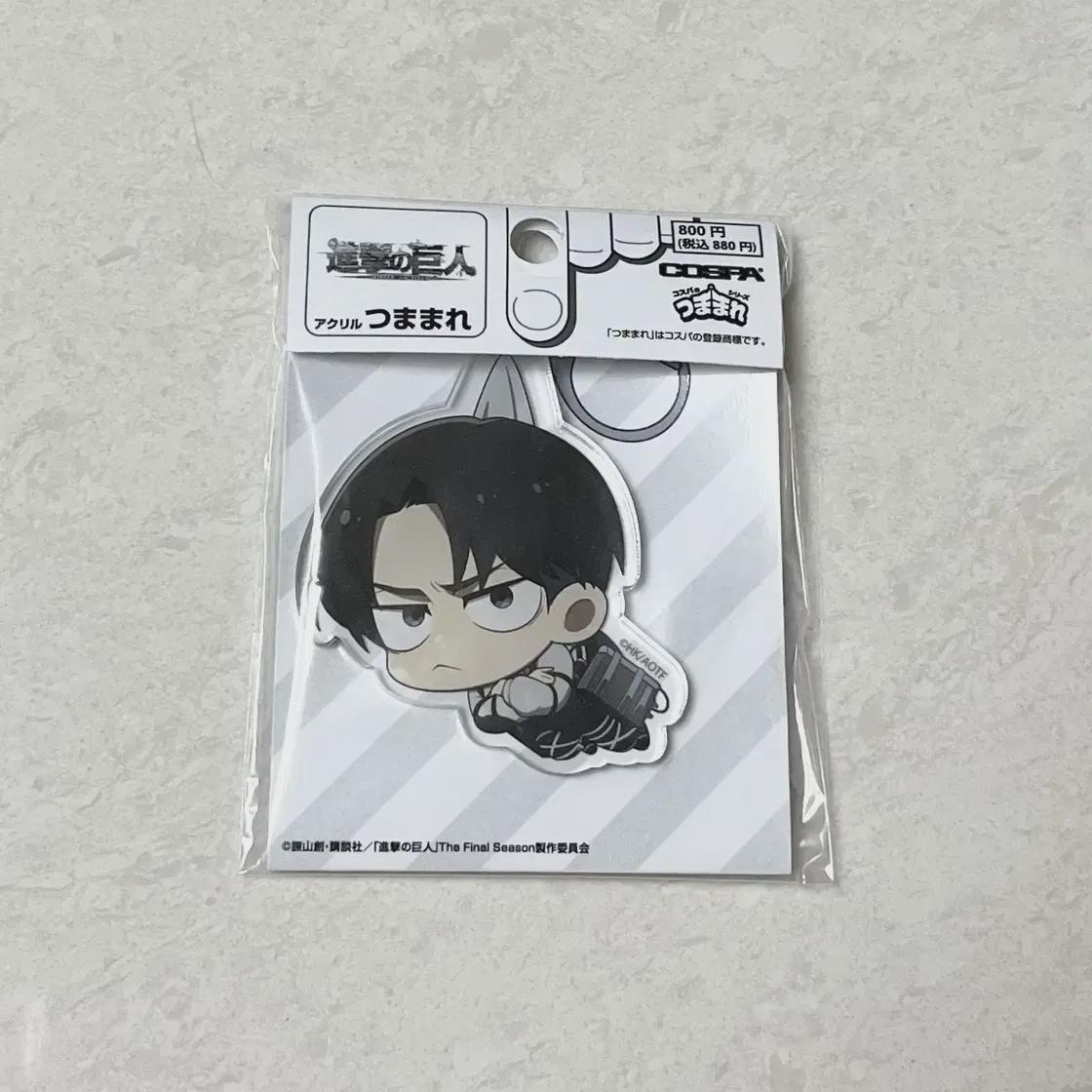 

Атака Титанов, Атака Титанов, Атака Титанов Леви Аккерман Даронг Брелок, Нераспечатанный, Совершенно новый