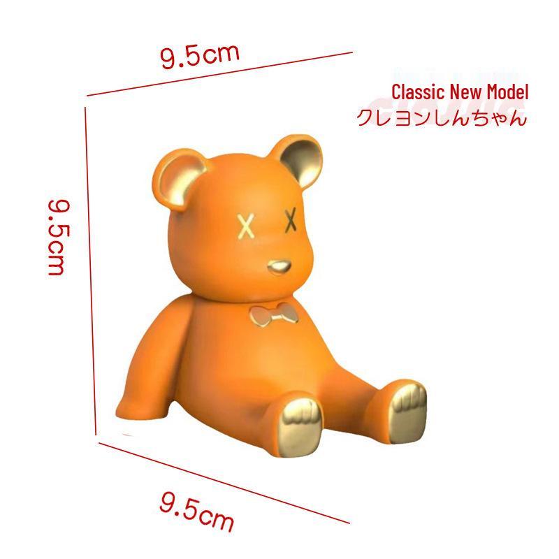 Crayon Shin-chan Tablet-Ständer: Fauler Mensch Anime Figur Trendiges Spielzeug und Niedliches Puppenornament.