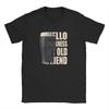 Hello Darkness My Old Friend T Shirt Beach Hipster T Shirts Unisex Cotton Comfortable Clothing ShortSleeve Streetwear Tops