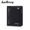 Baellerry Vintage Design Tri-fold Short Wallets for Men Fashion Business  Card Holder Zipper Purses
