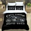 Guzi motorcycle printed Beding Sets exquisite bed suplies set duvet cover bed comforter set beding set luxury birthday gift