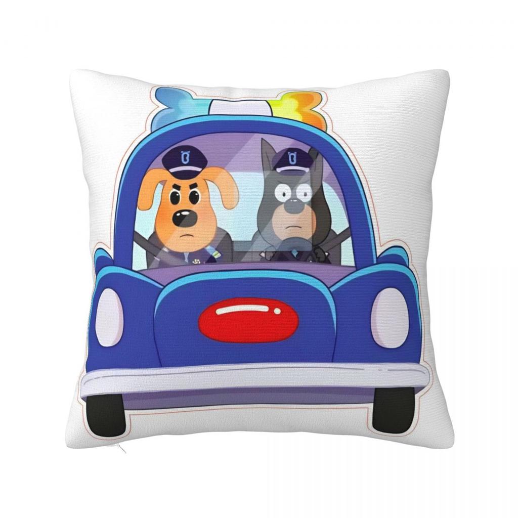 Sheriffs Labradors Pillow Cover Soft Pillow Case Cushion Cover Funny Design Pillowcases For Sofa Home Decorative