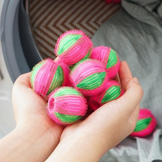 6 ks Odstraňovač chlupů pro domácí mazlíčky Pračka Opakovaně použitelný lapač žmolků Nástroj na účinné odstraňování chlupů Pračka Sušička Drhnutí chlupů pro domácí mazlíčky
