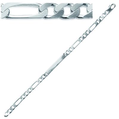 [D7497] - Silver Bracelet 'Eve' - 18 Cm 5 Mm