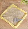 Stainless Steel Large Dog Toilet with Anti-Stomp Mesh for All Dog Sizes