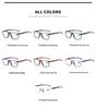 2025 Ultralight HD Anti-Blue Light Sports Glasses for Middle-Aged & Elderly Men, TR90 Non-Slip Reading Glasses.
