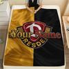 1 Stück Dynamo Dresden Benutzerdefinierter Name Gemustert Flanell Decke Geeignet Für Alle Jahreszeiten Für Heimdekoration Wärme Und Komfort Geschenke Feiertagsgeschenk