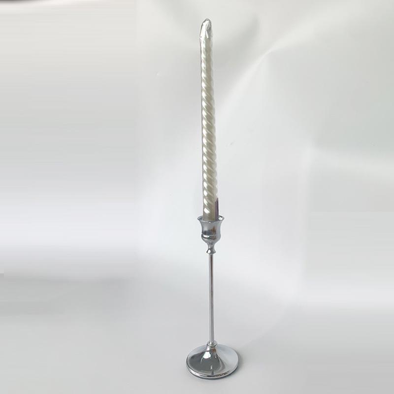 Luxusní romantický svatební stolní svícen ornament