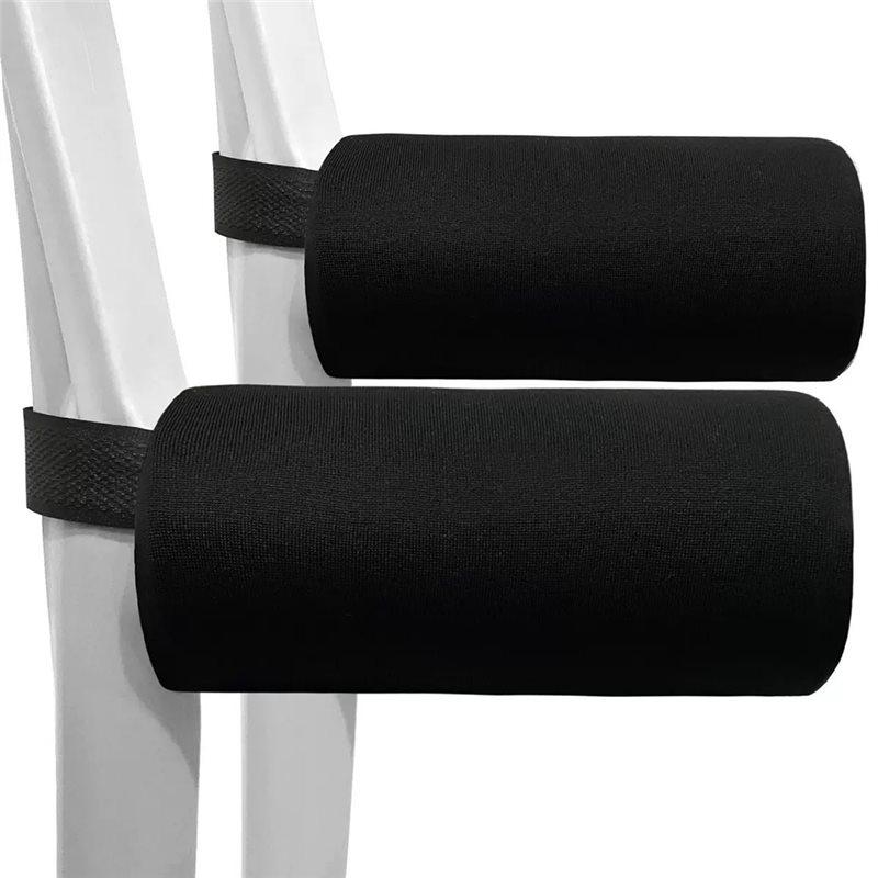 

CYCLI-2Pcs Forearm Crutch Pads Enhanced Comfort With Moisture-Wicking Fabric And Secure Fit чёрный