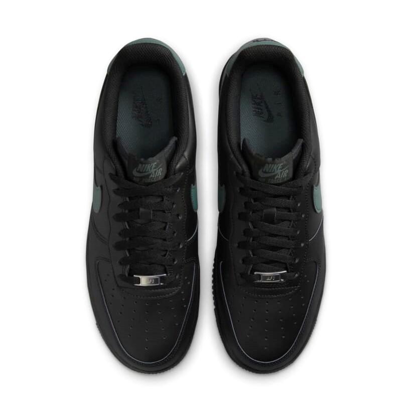 FJ4146-001 Nike Air Force 1 '07 Black Vintage Green (Men's)