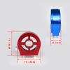 Universal Aluminum Oil Filter Sandwich Plate Adapter for Oil Pressure Temperature Gauge Kit Cooler Sensor Fit Car Auto Accessory