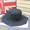 Foldable Cotton Sun Protection Hat Adjustable Breathable Wide Brim Fishing Cap Bucket Hat Jungle Hat Outdoor Camping Accessories