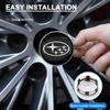 4pcs 60mm Car Wheel Center Hub Center Cap Rim Hub Dustproof Cover Emblemem For Subaru Forester SG SJ SH Crosstrek Legacy Tribeca XV