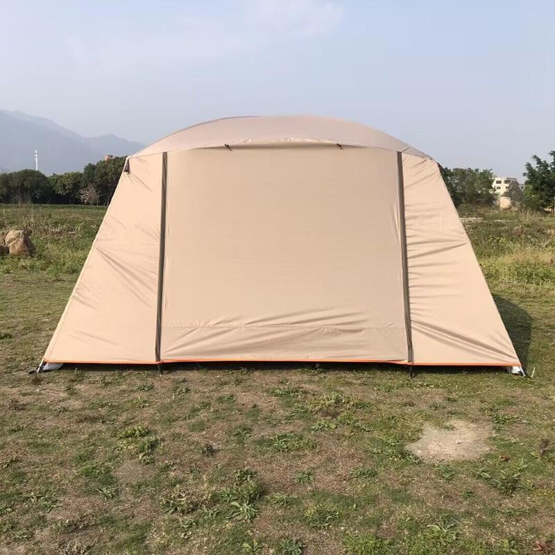 

Товары для кемпинга на открытом воздухе, палатка с навесом, многоместный походный костюм, утолщенный солнцезащитный крем и водонепроницаемый Tent
