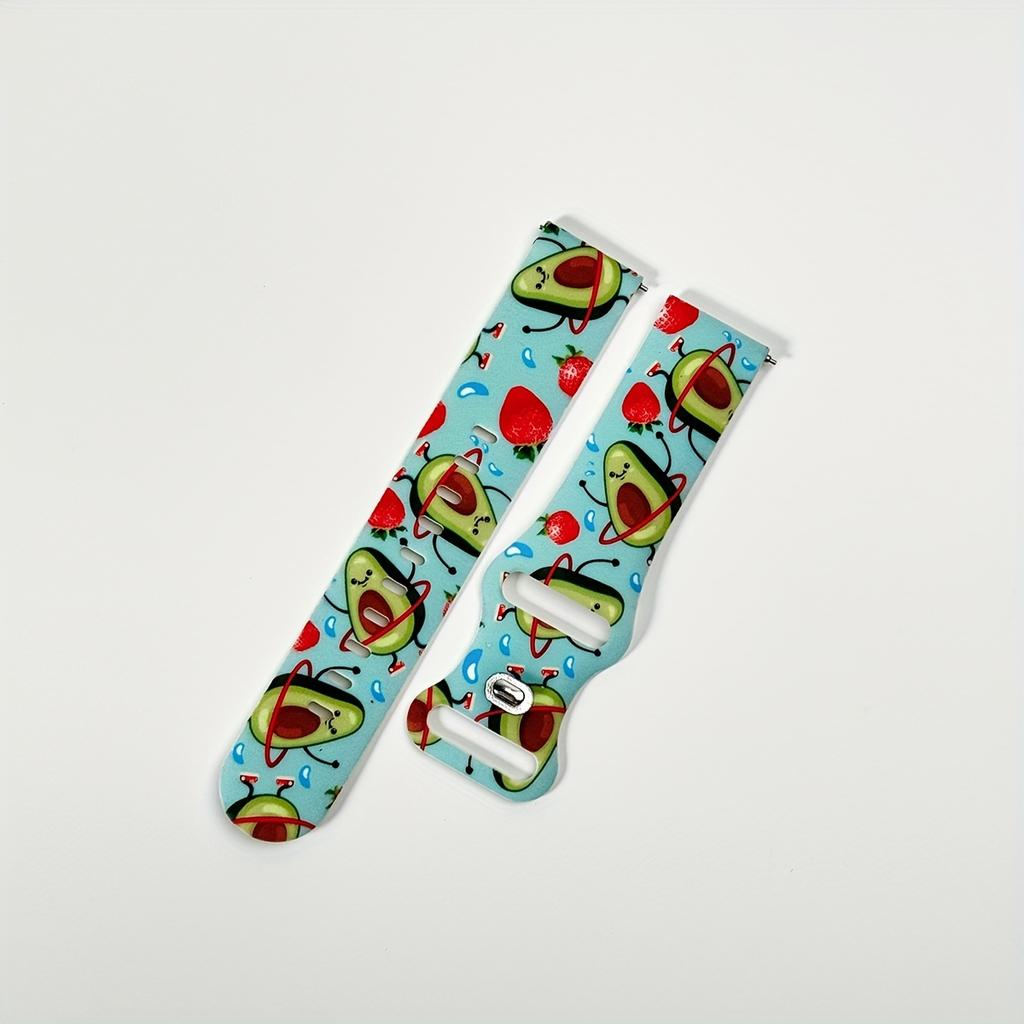 Cinturino in Silicone con Stampa Oroscopo 20/22mm per Samsung Galaxy Watch6 Per Huawei GT4 Cinturino Fibbia a Farfalla