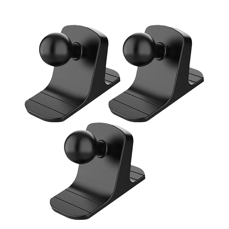 Car Cell Phone Holder Base 17mm Ball Head Base Dashboard Mounting Suction Cup Anti-slip Bracket Air Outlet Clip Car Accessories
