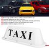 12V LED Magnetic Taxi Sign Roof Top Car Super Bright Light Lamp with Cigar Lighter(Yellow Case)