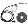 E-Bike Elektrofahrrad Pedalassistent Sensor PAS System 5/8/12 Magnete Geschwindigkeitssensor E-Bike Radfahren Umbau DIY Teile
