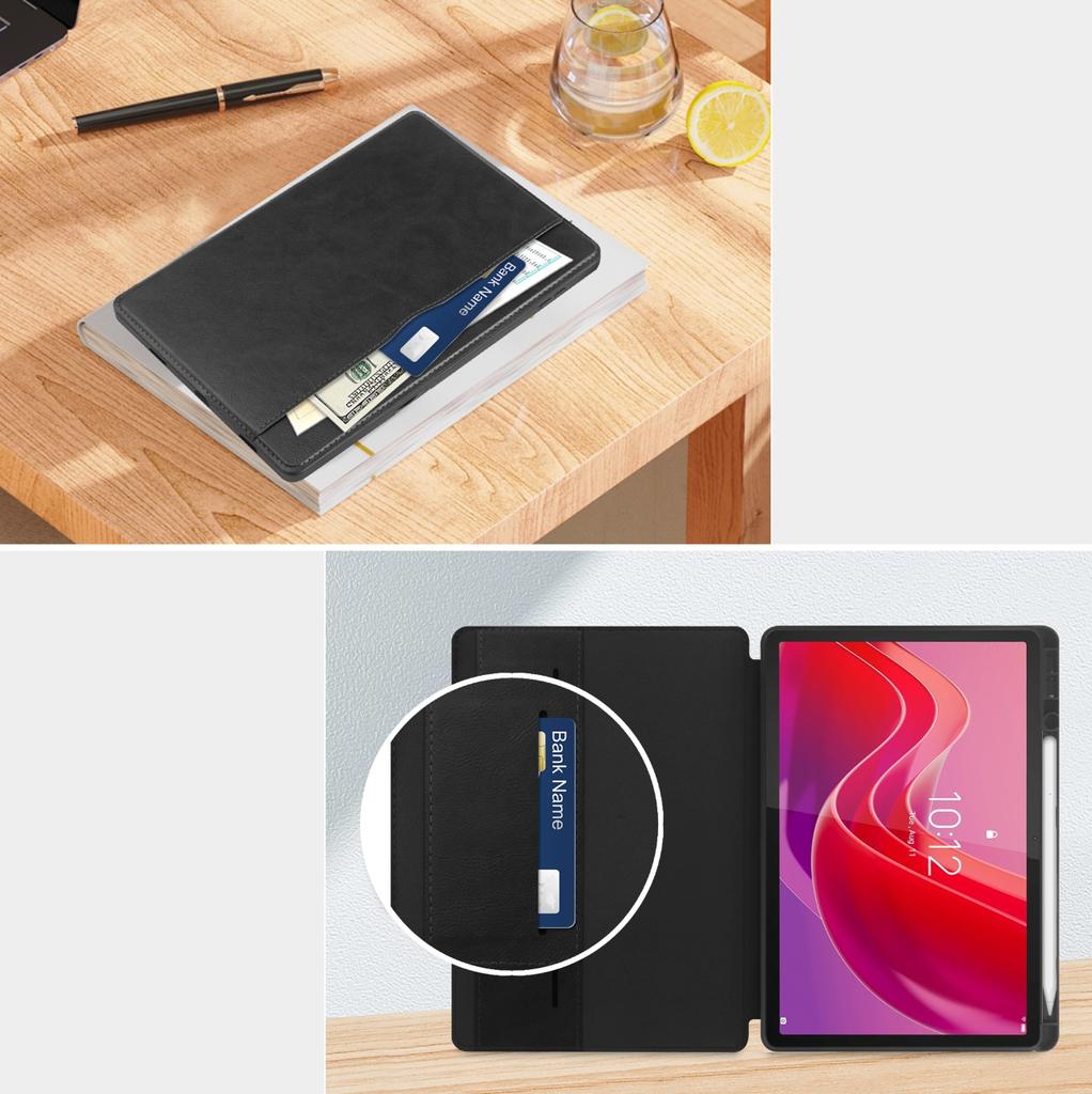 Clear card pencil case FOR lenovo TAB M11/K11/K11E 10.95" 11" TB330FU TB330XU TB331FC