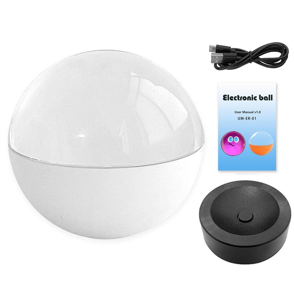3D Video Crystal Ball DIY Memory Art Glass Ball Lamp Spherical Pixel Display 2.7inchs Screen 4GB Videos Player For Kids Adults