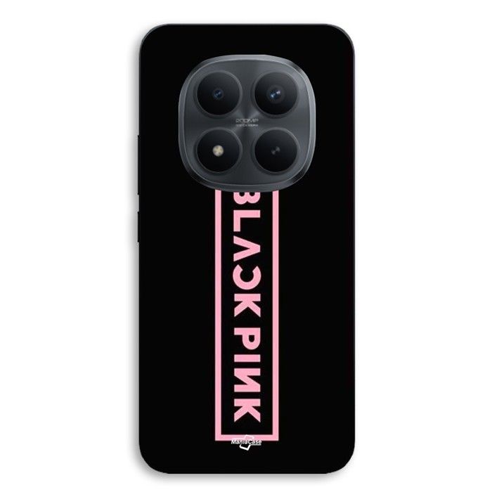 Coque de téléphone - MANIACASE - Xiaomi Redmi Note 15 Pro Plus 5G - Noir - Silicone TPU - Blackpink VIP Tickets