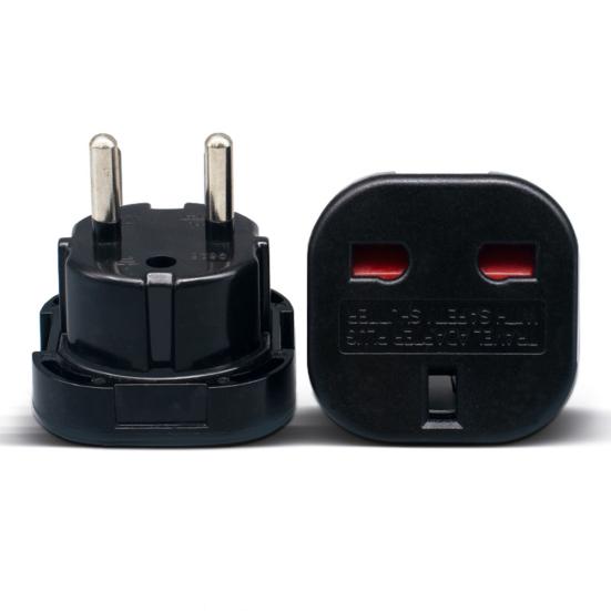 UK zu EU Wand-Wechselstromstecker Ladegerät Steckdosenadapter Konverter für Reisen