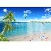 Beautiful Seaside Scenery Beach Murals Coconut Trees 3d Beach Wall Paper Living Room Bedroom Home Decor