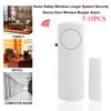 5pcs/10pcs Door Window Wireless Burglar Alarm with Magnetic Sensor Home Safety Wireless Longer