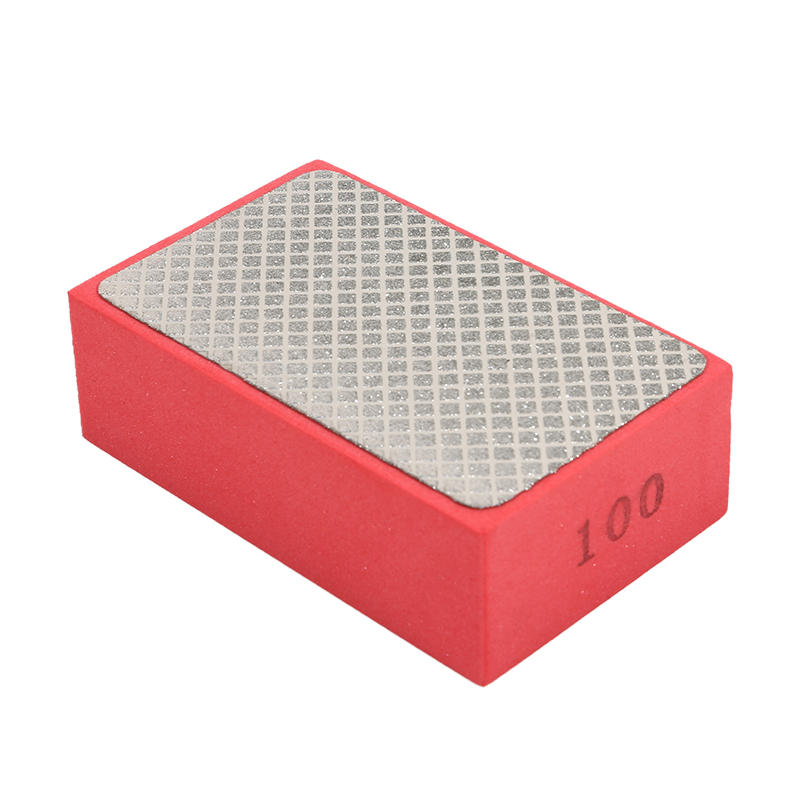 1PC/4PCS Handheld Diamond Sanding Blocks Sharp Diamond Glass Grinding Pad for Sanding Polishing Marble Tile Ceramics
