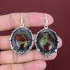 Dragon Bloodstone Earring Natural Gemstone Earring Birthstone Jewelry 925 Sterling Silver Earring Handmade Earring Antique Earrings For Gift