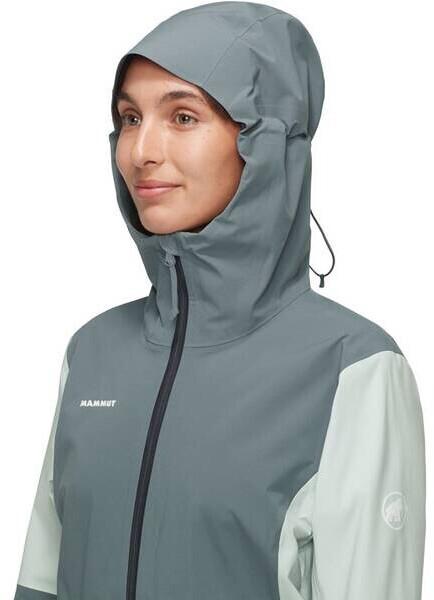 Mammut Linard Guide Hardshell Hooded Jacket (1010-30970) Silver Sage-strata