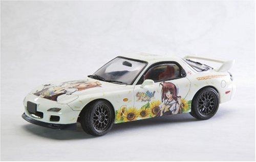 Kotobukiya Chara de CAR~ru!! Series K01 MAZDA RX-7 SHUFFLE! 1/24 Scale Plastic Kit with Character Decals
