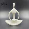 Minimalist Zen Humanoid Sculpture Ornament, 3D Printed Abstract Figurine with Smooth Surface And Delicate Texture, Compact Home Decoration for Living